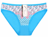 Cute Printed Briefs Cotton Panty 89202