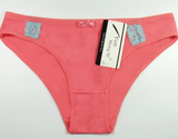 Ladies Plain Color Cotton Panties 89045