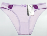 Ladies Plain Color Cotton Panties 89045
