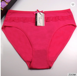 Plus Size Ladies lingerie Breathable Cotton Women's Panties 89122