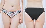 Cute Flower Printed Ultra Comfortable Cotton Ladies Panties 89155