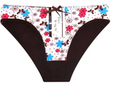 Cute Flower Printed Ultra Comfortable Cotton Ladies Panties 89155