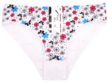 Cute Flower Printed Ultra Comfortable Cotton Ladies Panties 89155