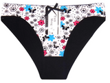Cute Flower Printed Ultra Comfortable Cotton Ladies Panties 89155