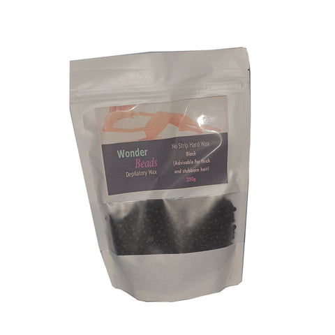 Black Wonder beads depilatory wax 250 grams