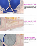 2269 Blue Bra Set