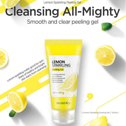 SECRET KEY Lemon Sparkling Peeling Gel 120ml