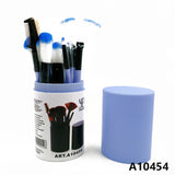 High Quality 12 pcs. make up brush set with travel case
