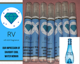 Our Impression of Davidoff Cool Water for women 8ml